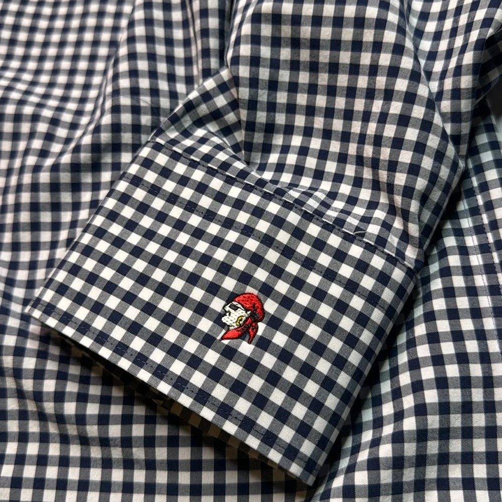 PETER MILLAR Crown Camley Performance Poplin Sport Shirt - Gasparilla Golf Club